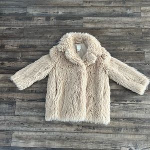 Beautiful, furry coat, worn only three times.